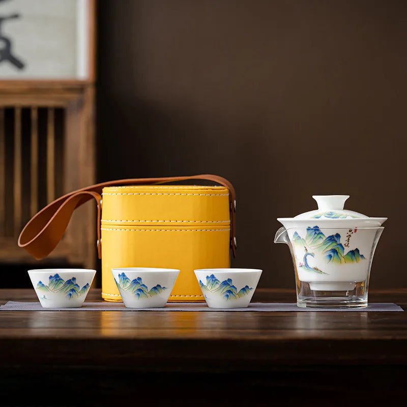 Service à Thé - PorceLuxe™ - Mont Akaishi - Mon Univers Thé et Café