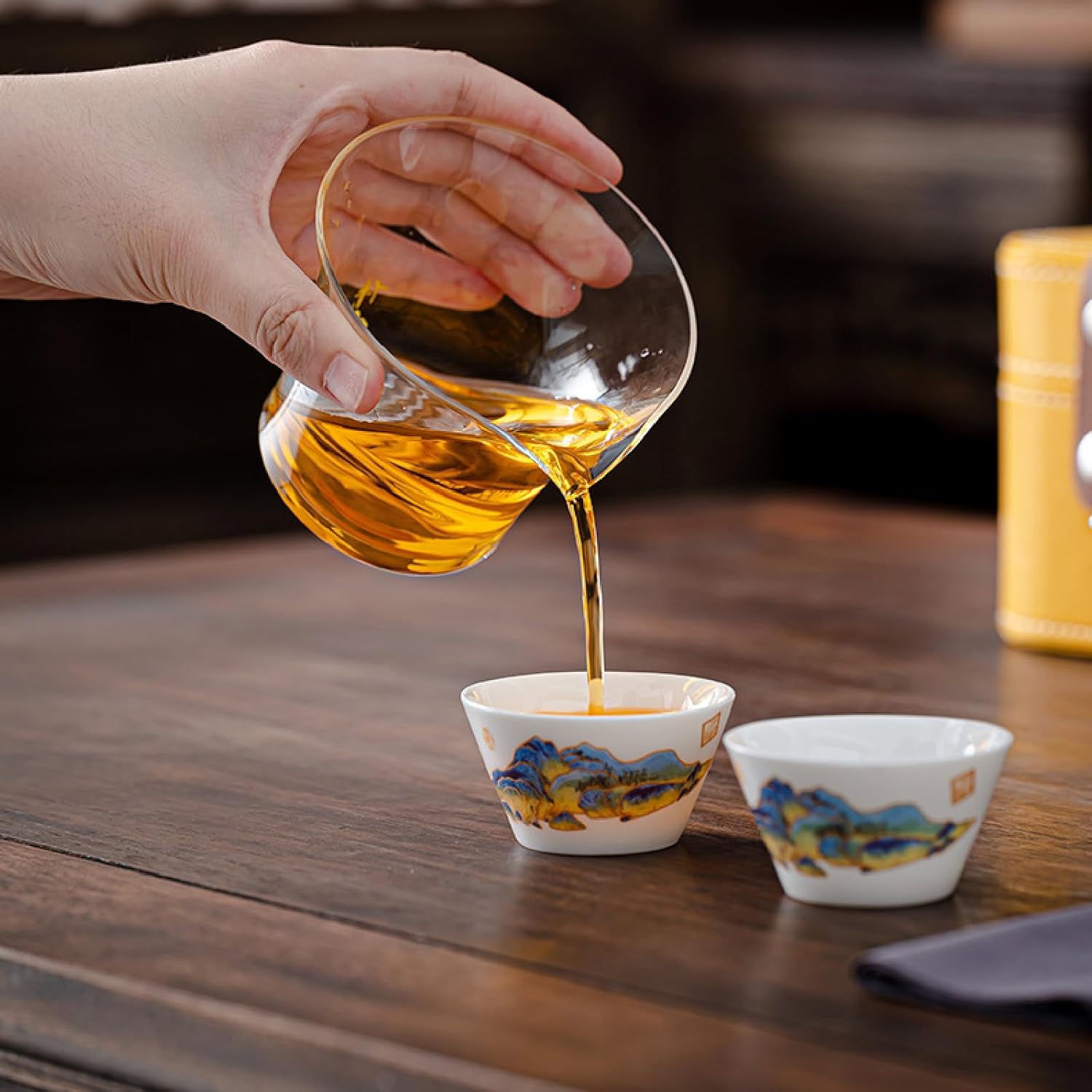 Service à Thé - PorceLuxe™ - Mont Fuji - Mon Univers Thé et Café