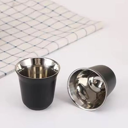 Tasses double paroi ÉcoCafé en paire