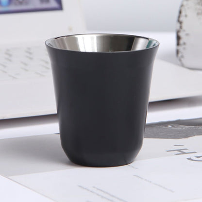 Tasse double paroi ÉcoCafé variante noire