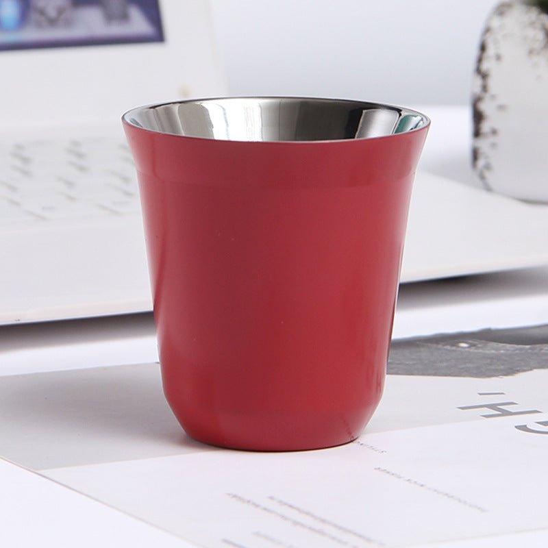 Tasse double paroi ÉcoCafé variante rouge