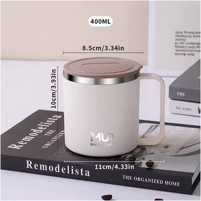 Tasse isotherme Double Paroi variante blanc cassé