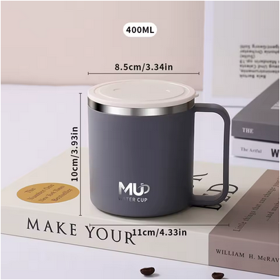 Tasse isotherme Double Paroi variante grise