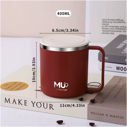 Tasse isotherme Double Paroi variante rouge
