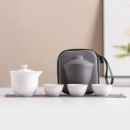 Thé Service TravelTeaSet variante blanche