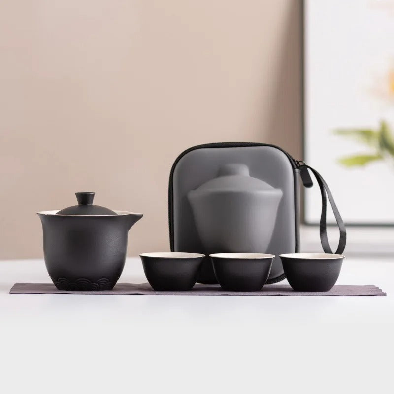Thé Service TravelTeaSet variante noire