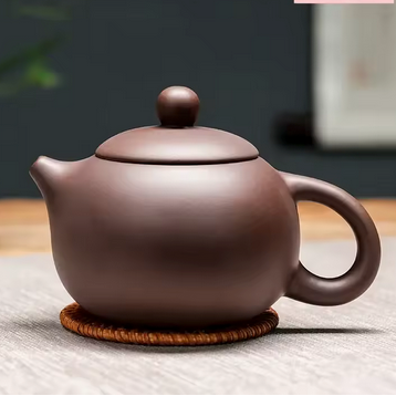 Théière céramique Yixing Artisanale variante marron
