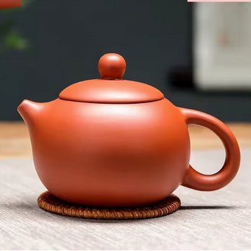 Théière céramique Yixing Artisanale variante rouge