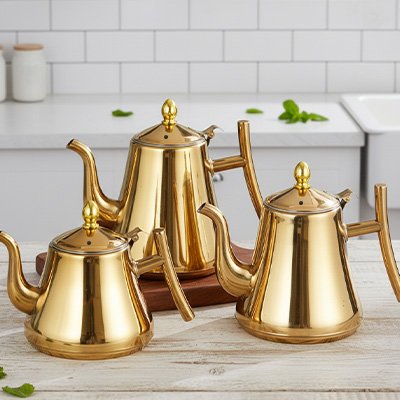 Théière ÉléganceOr en trois format