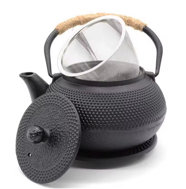 Théière en fonte avec infuseur