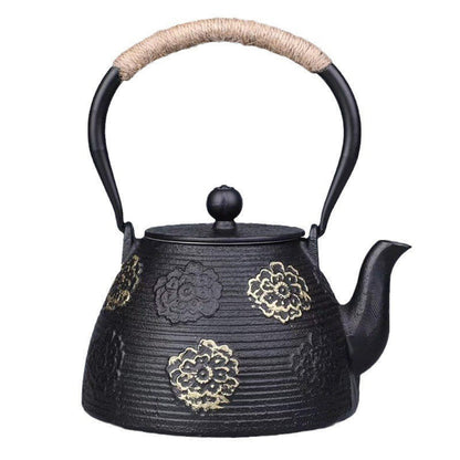 Théière en fonte variante noire