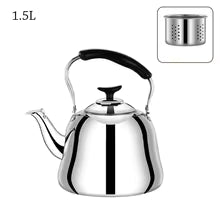 Théière en inox variante 1.5 L