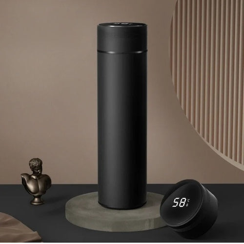 Thermos cafe portable ThermoSmart variante noire