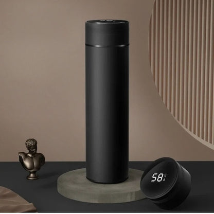 Thermos cafe portable ThermoSmart variante noire