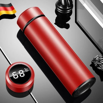 Thermos cafe portable ThermoSmart variante rouge