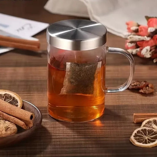 Tisanière Pause Méritée avec tisane et épices