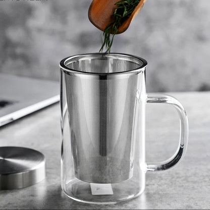 Tisanière Pause Méritée reçoit tisane