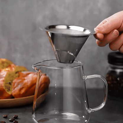 vidéo porte filtre café